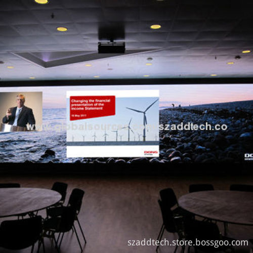 P10mm Indoor SMD RGB Full Color LED Video Screen, Used for Conference Room